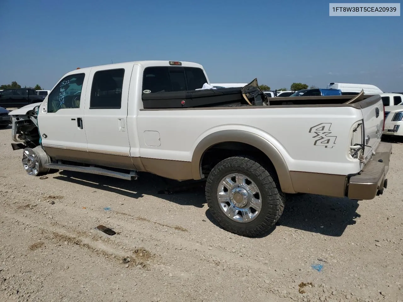 2012 Ford F350 Super Duty VIN: 1FT8W3BT5CEA20939 Lot: 72885454