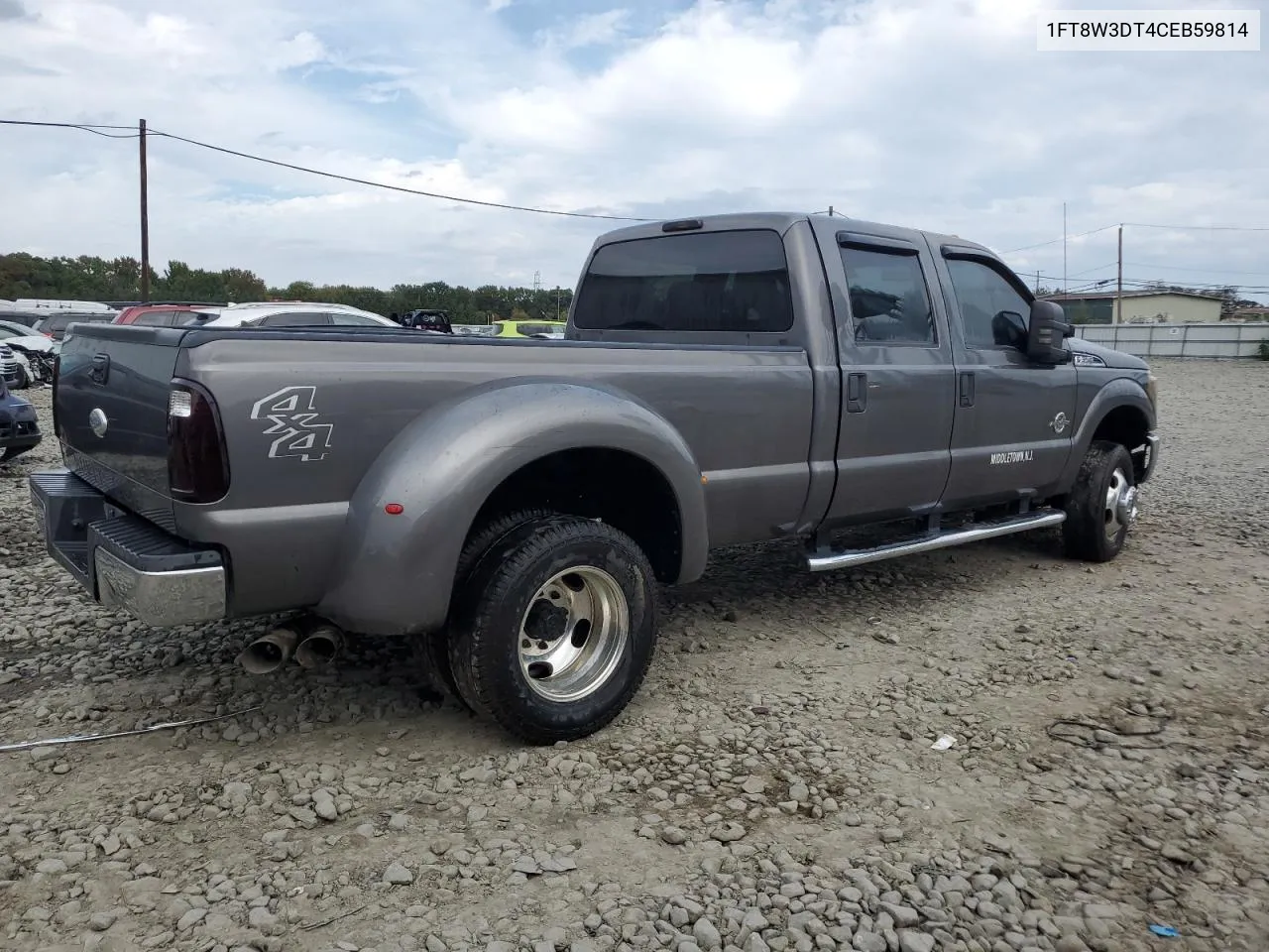 2012 Ford F350 Super Duty VIN: 1FT8W3DT4CEB59814 Lot: 73493984