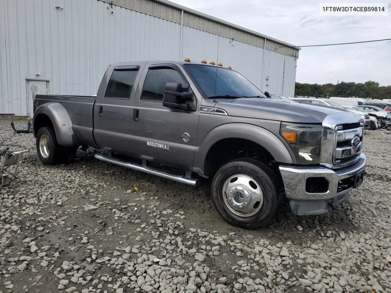 2012 Ford F350 Super Duty VIN: 1FT8W3DT4CEB59814 Lot: 73493984