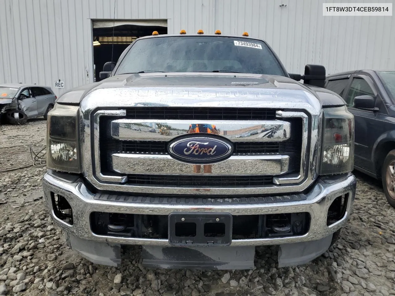 2012 Ford F350 Super Duty VIN: 1FT8W3DT4CEB59814 Lot: 73493984