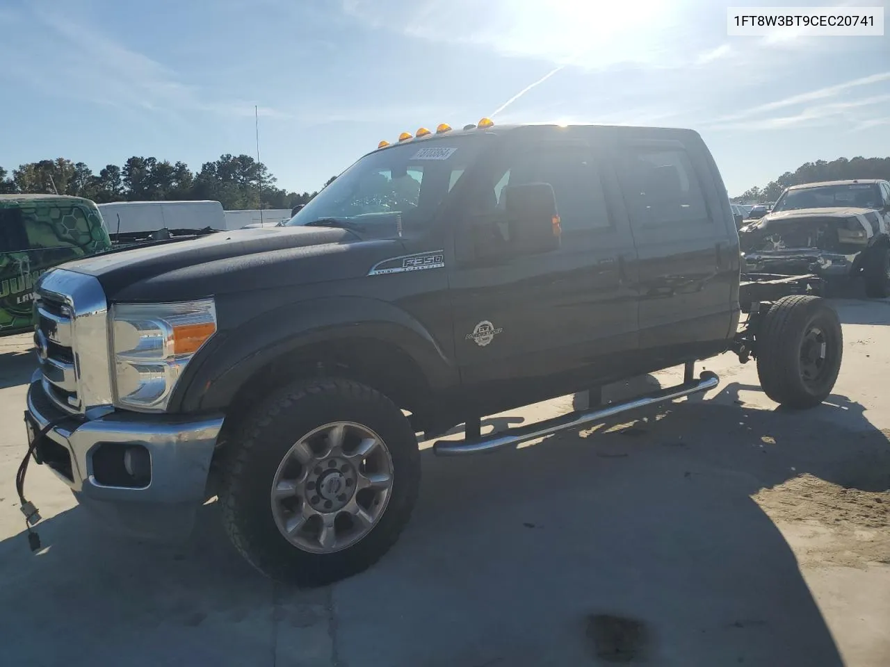 2012 Ford F350 Super Duty VIN: 1FT8W3BT9CEC20741 Lot: 73703864