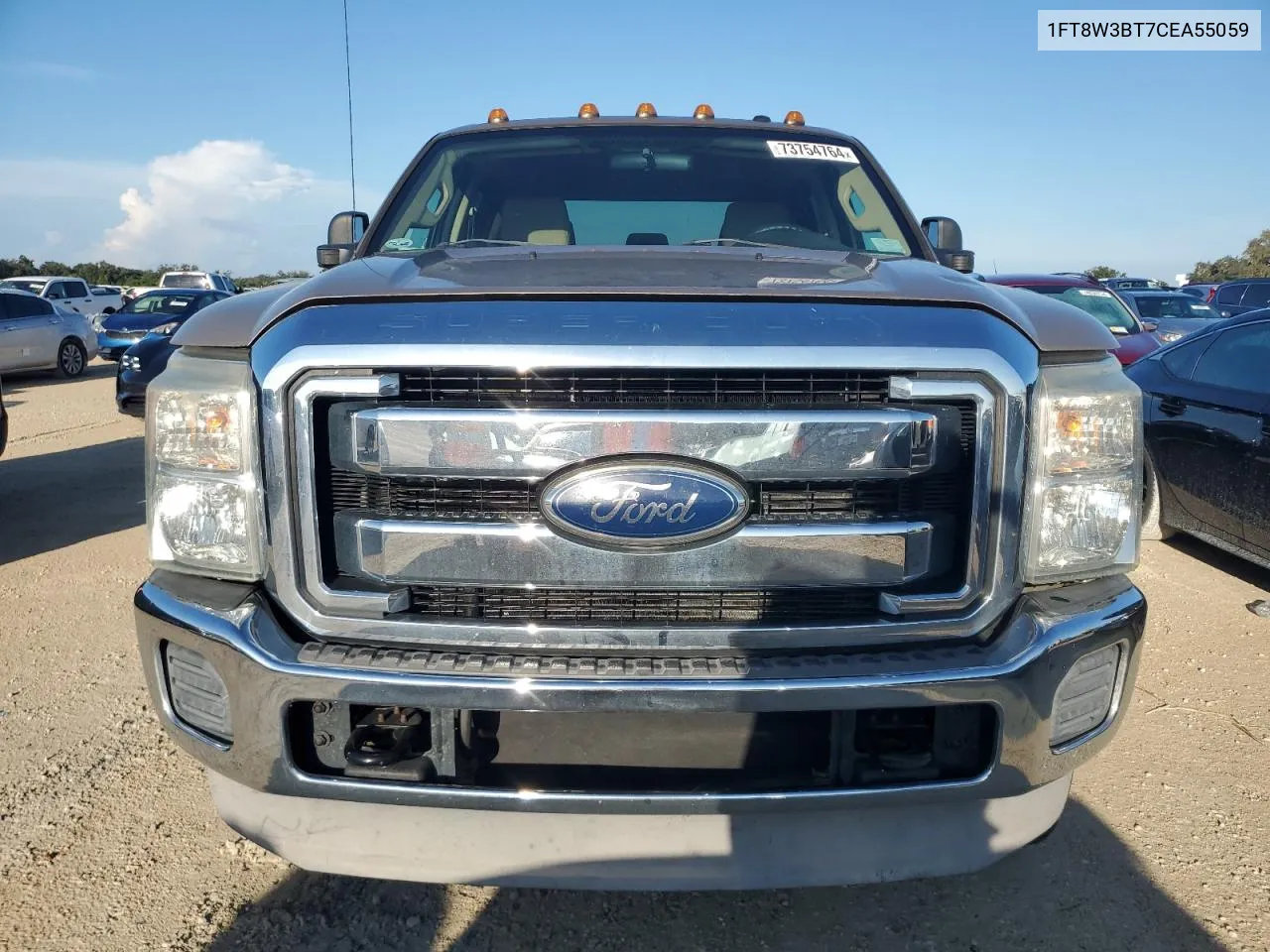 2012 Ford F350 Super Duty VIN: 1FT8W3BT7CEA55059 Lot: 73754764