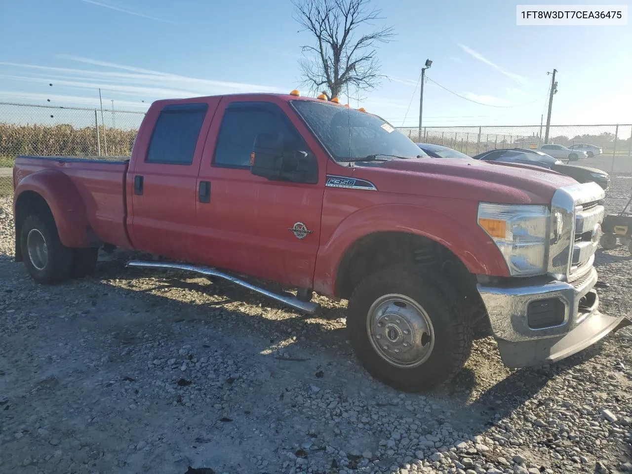 2012 Ford F350 Super Duty VIN: 1FT8W3DT7CEA36475 Lot: 73918134