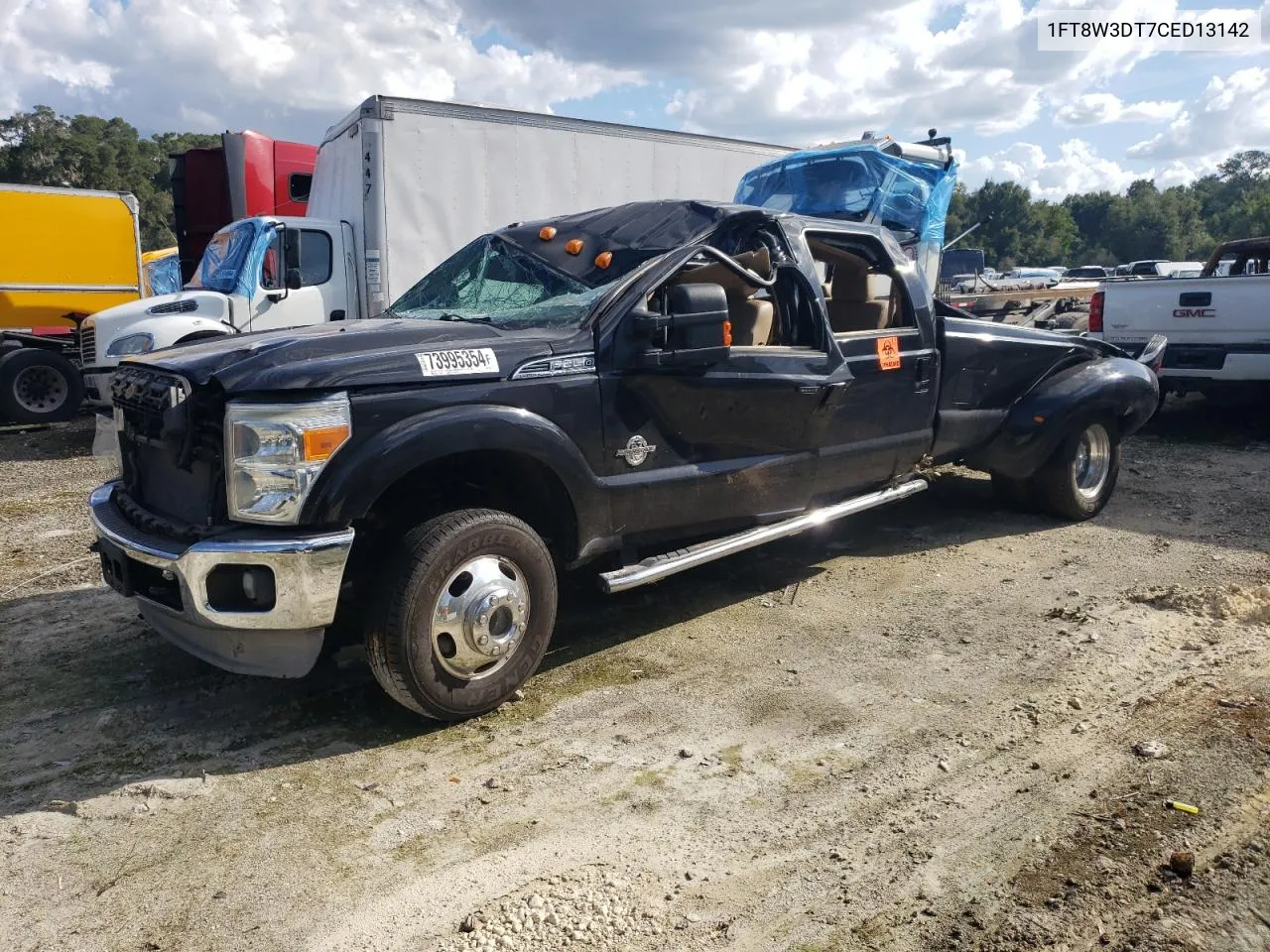 2012 Ford F350 Super Duty VIN: 1FT8W3DT7CED13142 Lot: 73995354