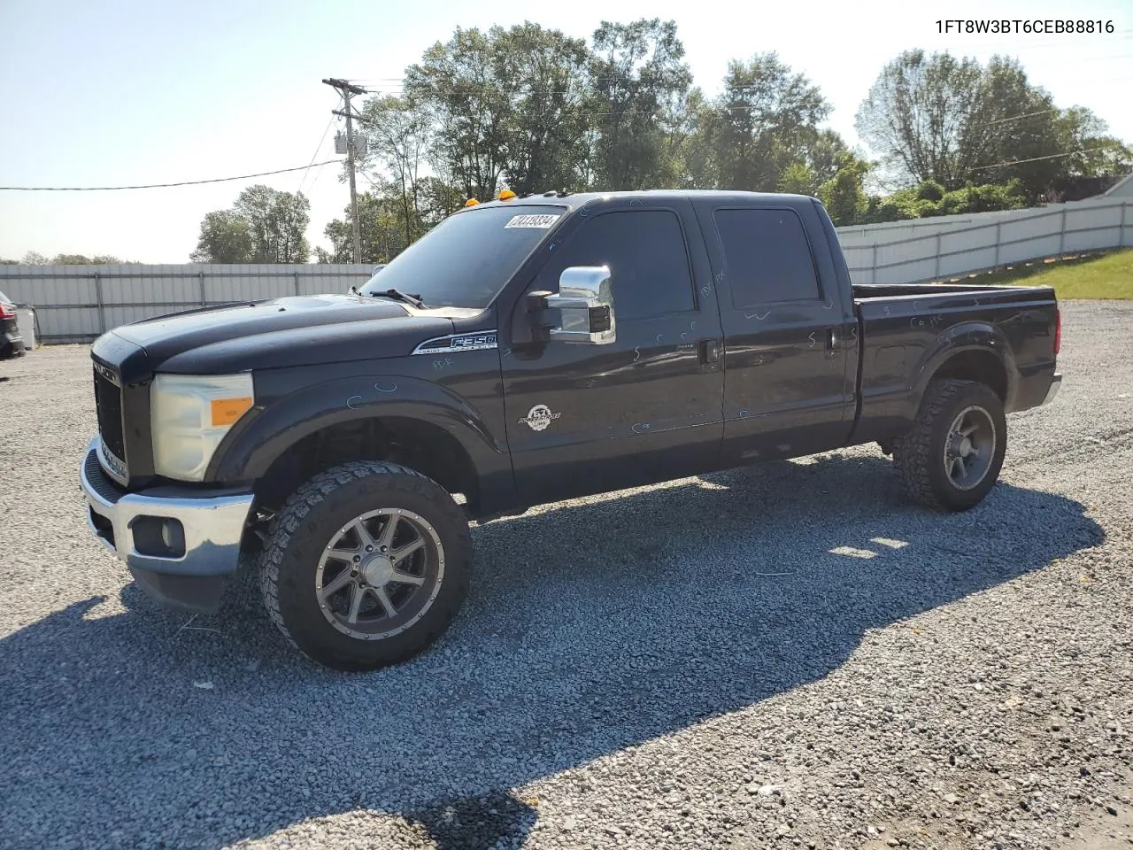 2012 Ford F350 Super Duty VIN: 1FT8W3BT6CEB88816 Lot: 74119334