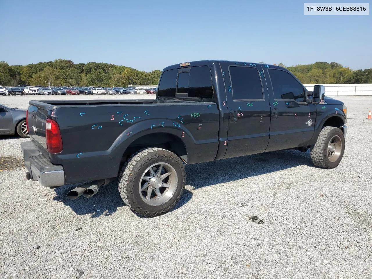 2012 Ford F350 Super Duty VIN: 1FT8W3BT6CEB88816 Lot: 74119334