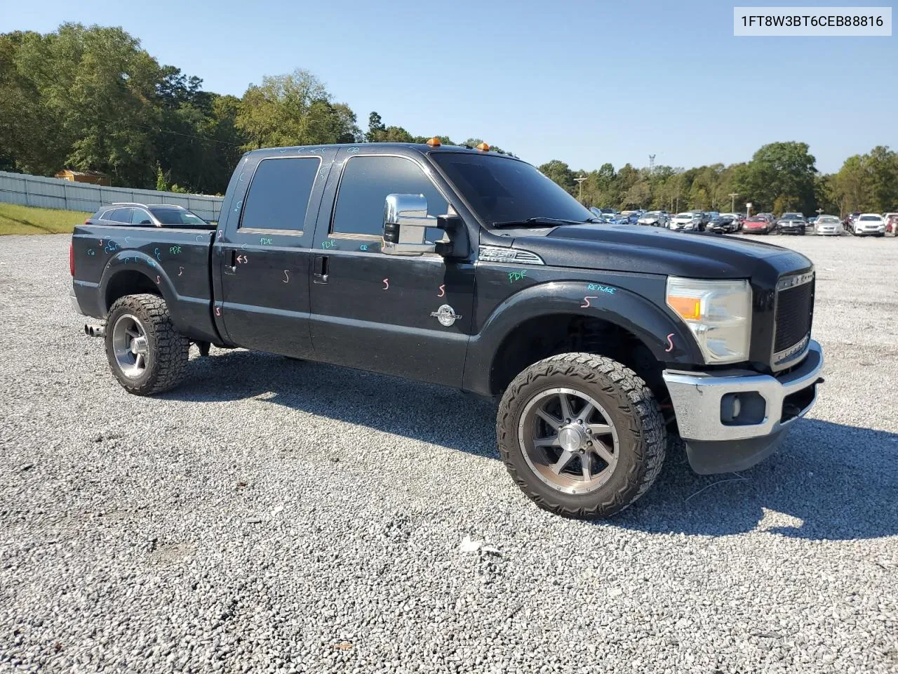 2012 Ford F350 Super Duty VIN: 1FT8W3BT6CEB88816 Lot: 74119334