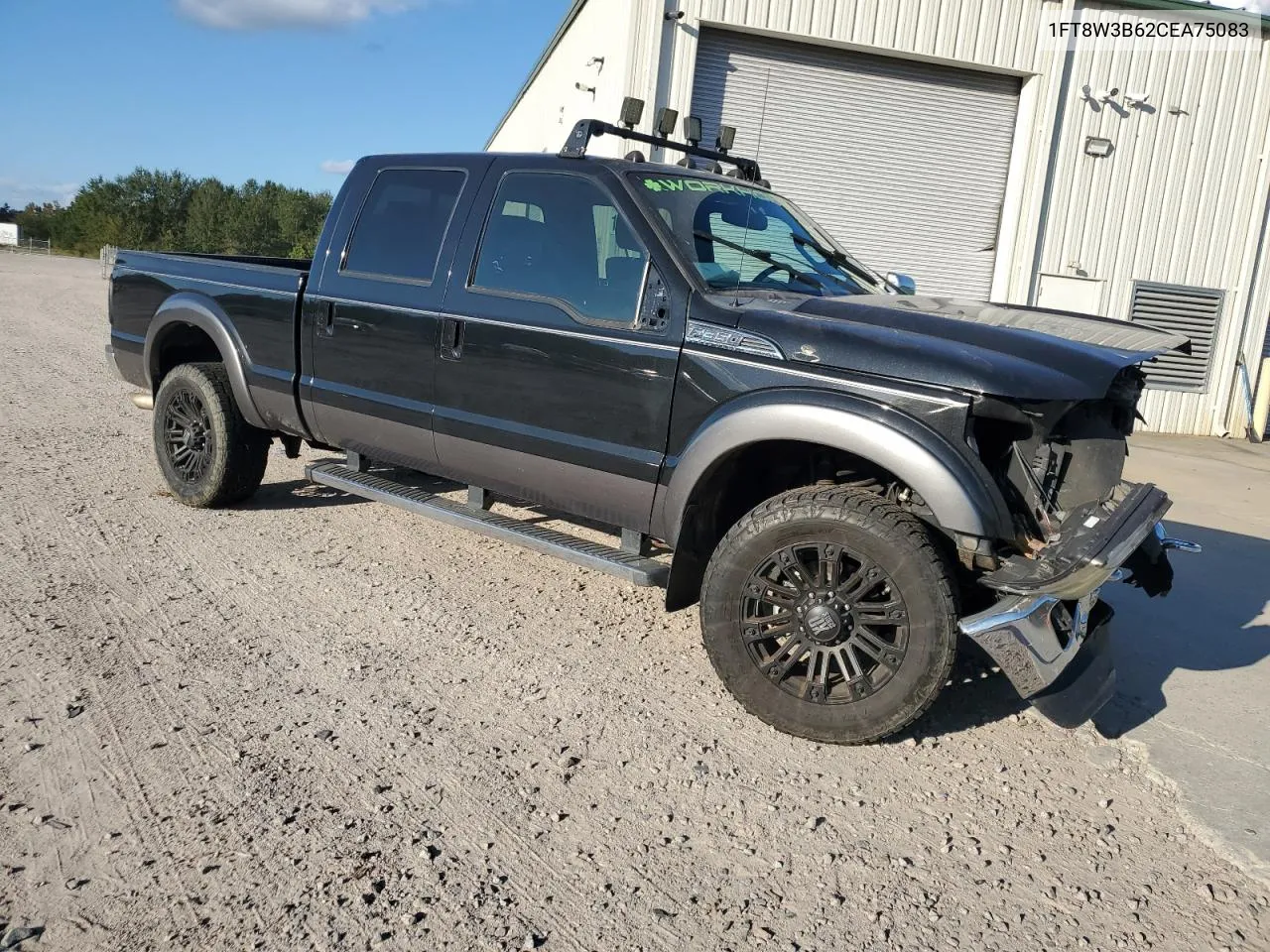 2012 Ford F350 Super Duty VIN: 1FT8W3B62CEA75083 Lot: 74129604