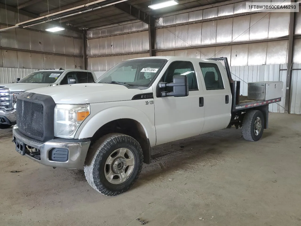 2012 Ford F350 Super Duty VIN: 1FT8W3B60CEA46293 Lot: 74291304