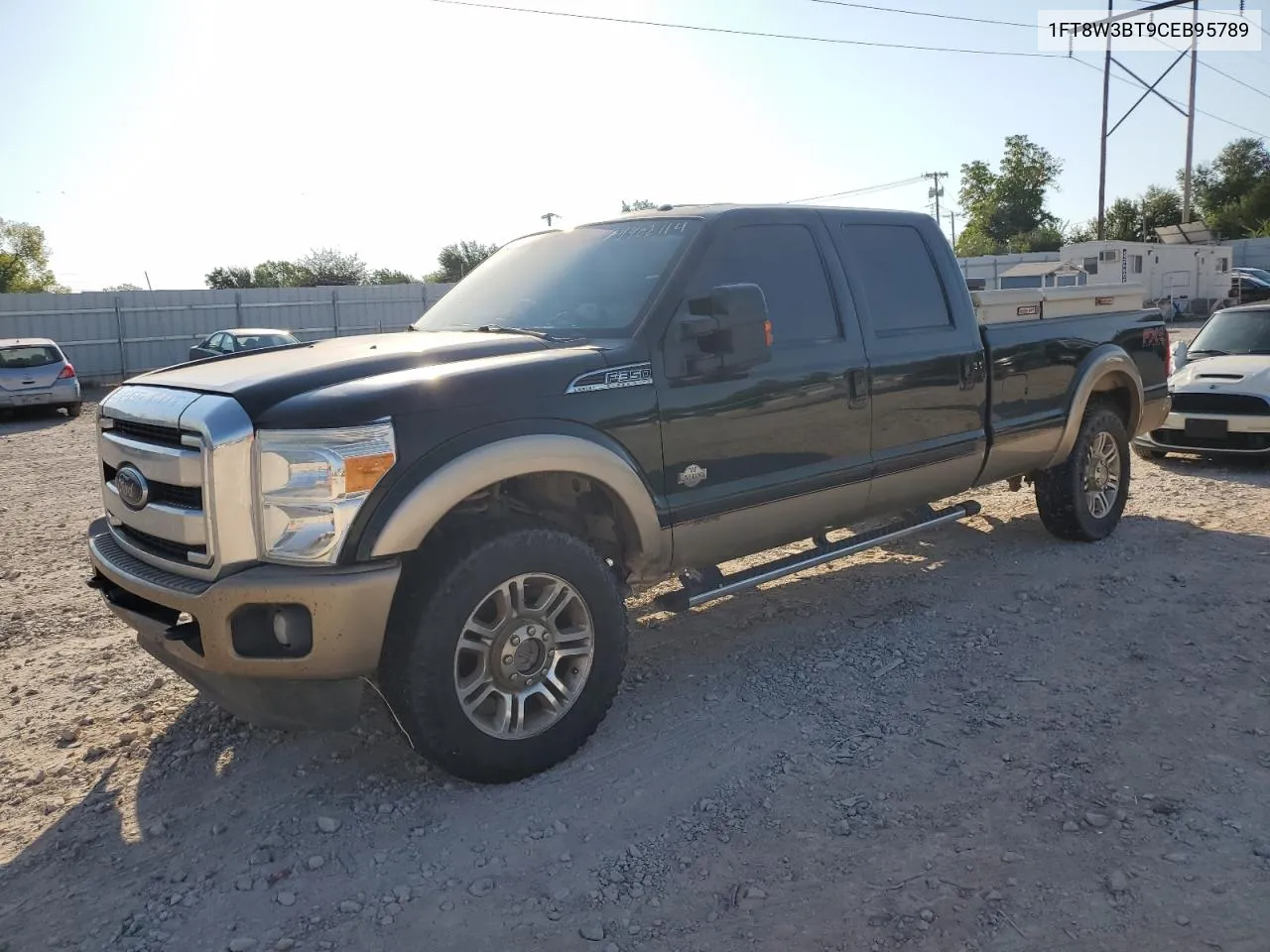 2012 Ford F350 Super Duty VIN: 1FT8W3BT9CEB95789 Lot: 74402114