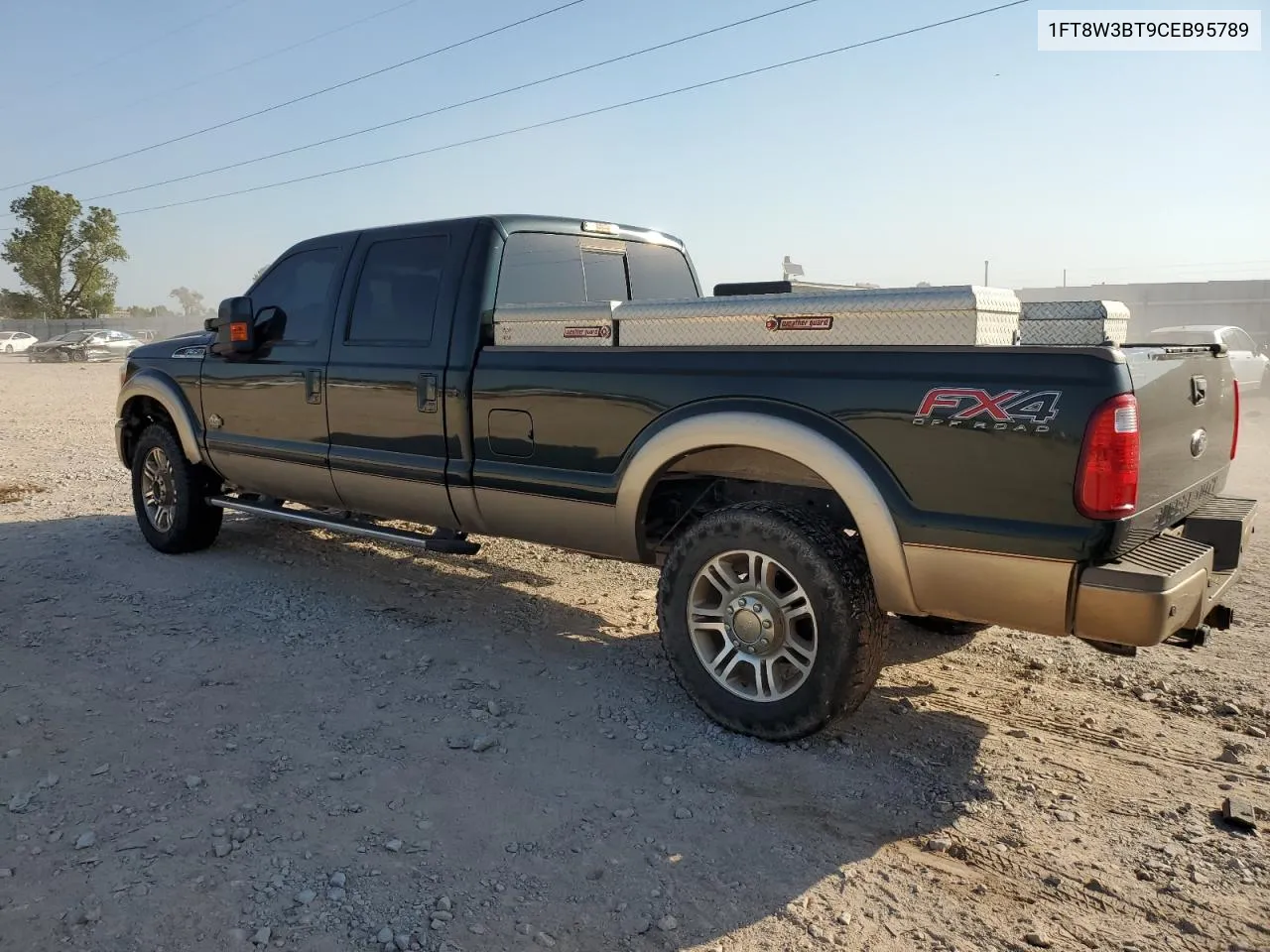 2012 Ford F350 Super Duty VIN: 1FT8W3BT9CEB95789 Lot: 74402114