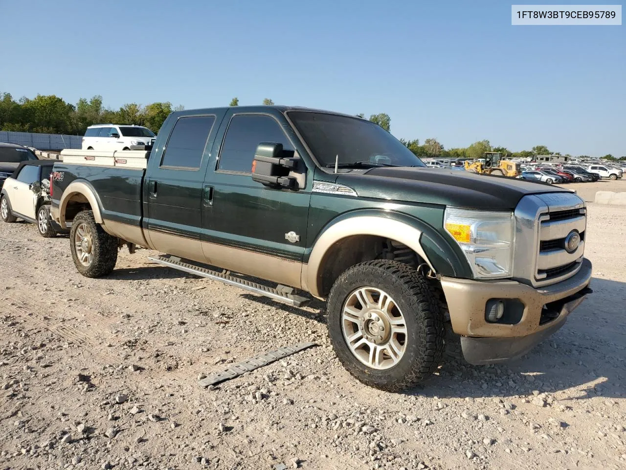 2012 Ford F350 Super Duty VIN: 1FT8W3BT9CEB95789 Lot: 74402114