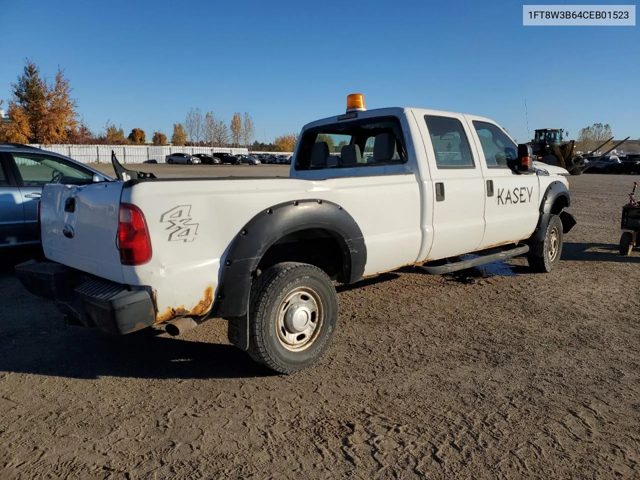 2012 Ford F350 Super Duty VIN: 1FT8W3B64CEB01523 Lot: 74454824