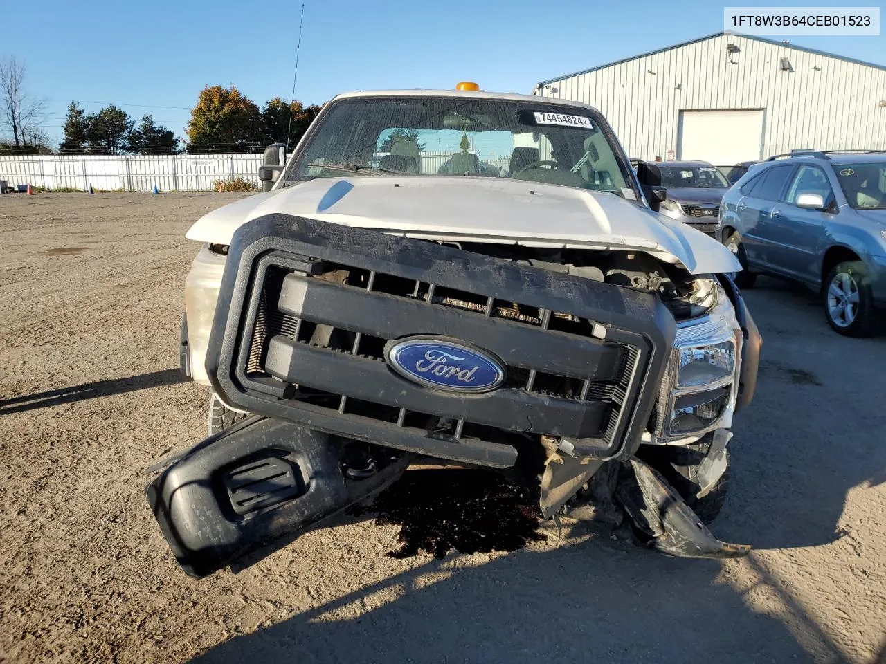 2012 Ford F350 Super Duty VIN: 1FT8W3B64CEB01523 Lot: 74454824