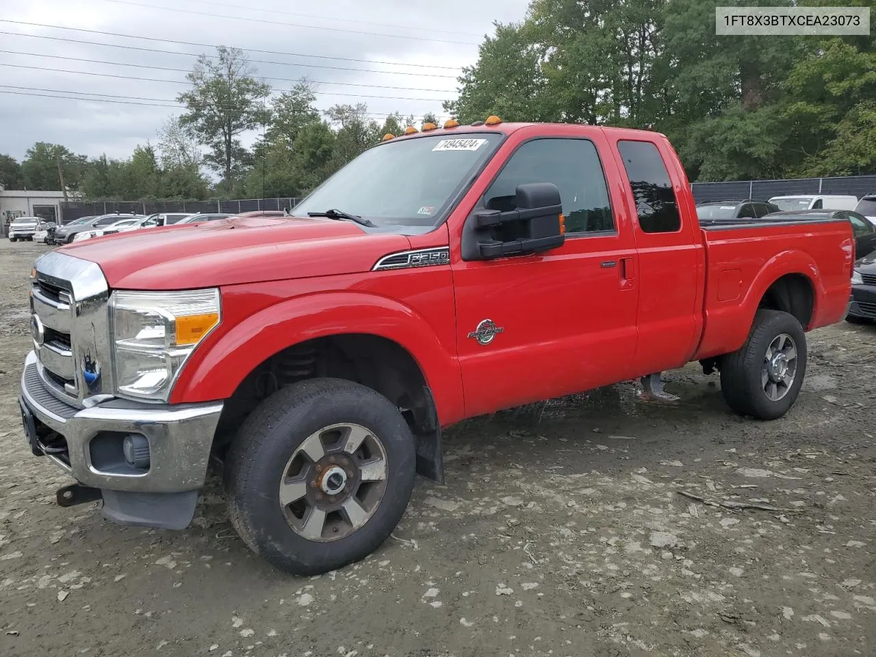 2012 Ford F350 Super Duty VIN: 1FT8X3BTXCEA23073 Lot: 74945424