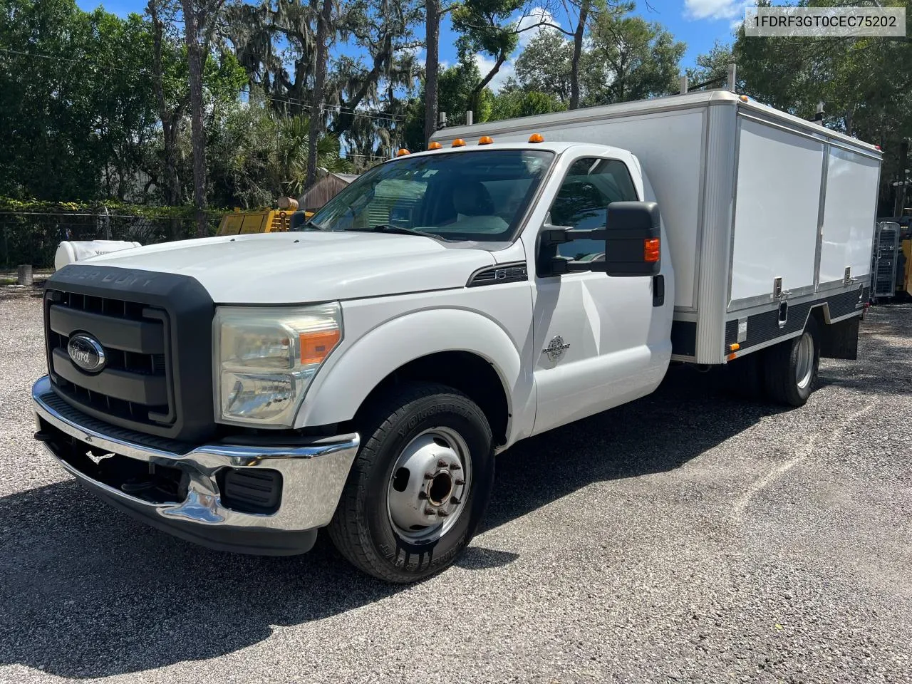 2012 Ford F350 Super VIN: 1FDRF3GT0CEC75202 Lot: 74974094