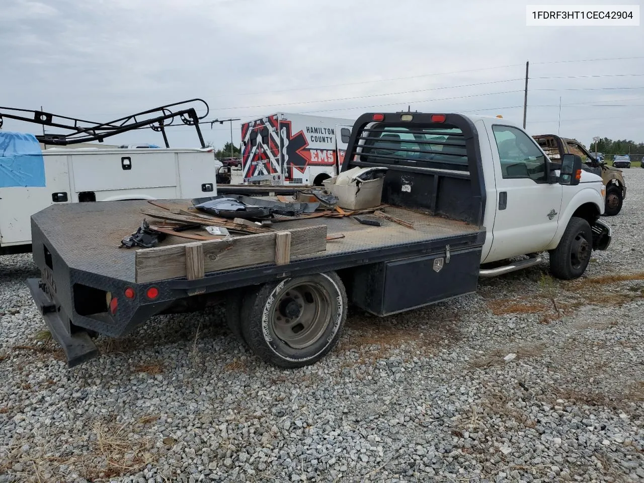 2012 Ford F350 Super Duty VIN: 1FDRF3HT1CEC42904 Lot: 75164074