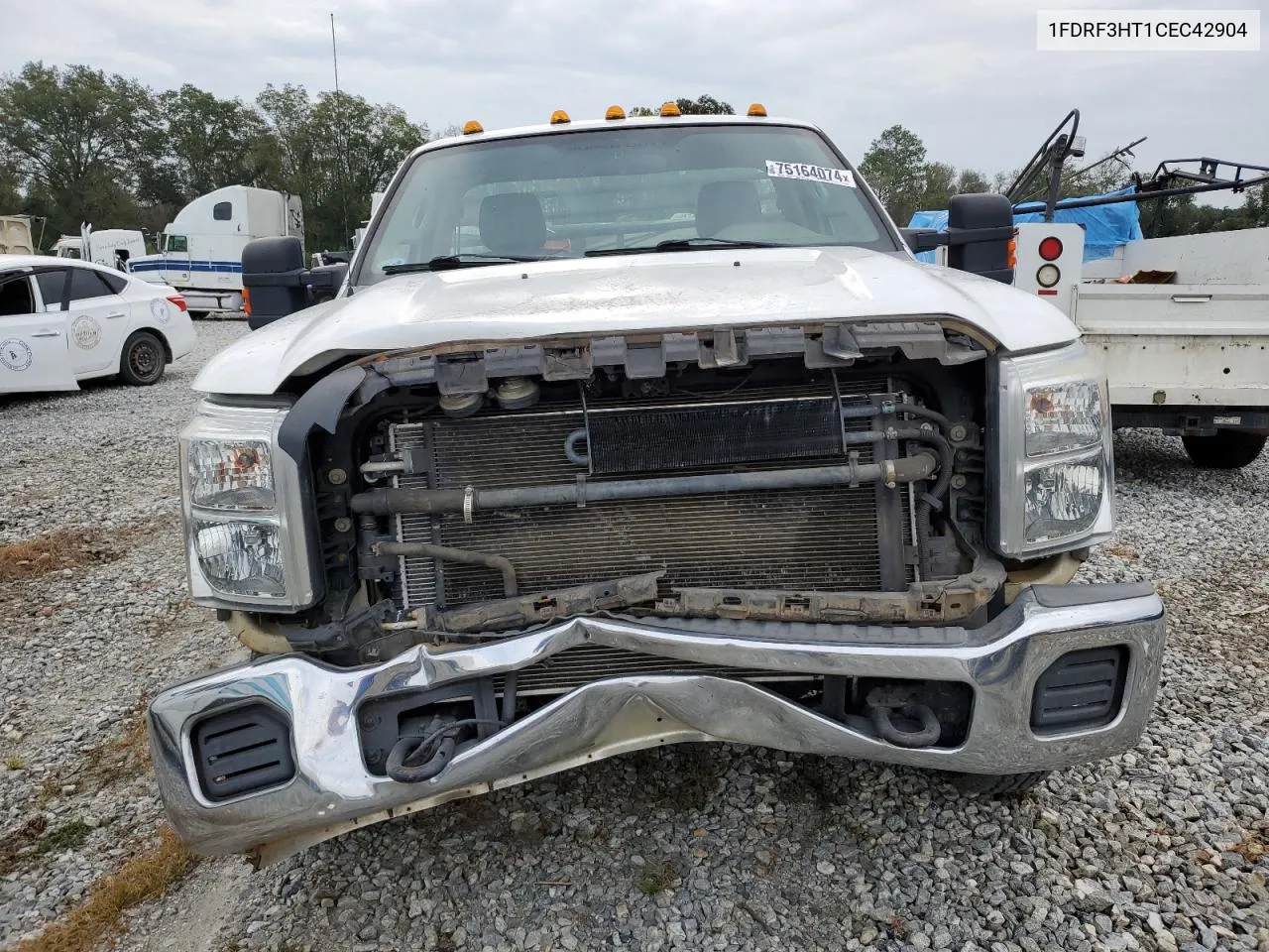 2012 Ford F350 Super Duty VIN: 1FDRF3HT1CEC42904 Lot: 75164074