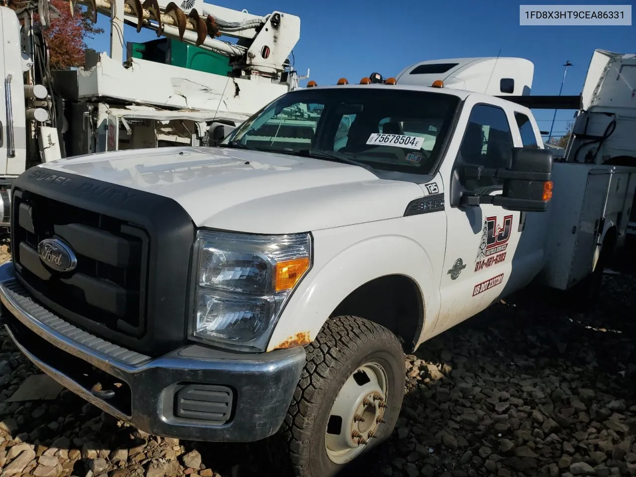 2012 Ford F350 Super Duty VIN: 1FD8X3HT9CEA86331 Lot: 75678504