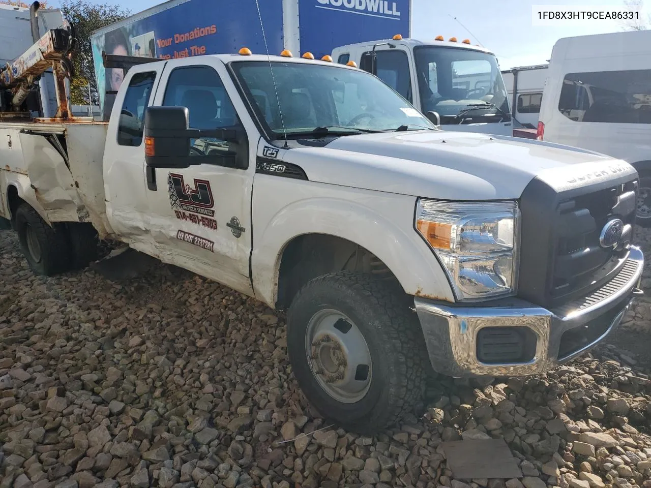 2012 Ford F350 Super Duty VIN: 1FD8X3HT9CEA86331 Lot: 75678504