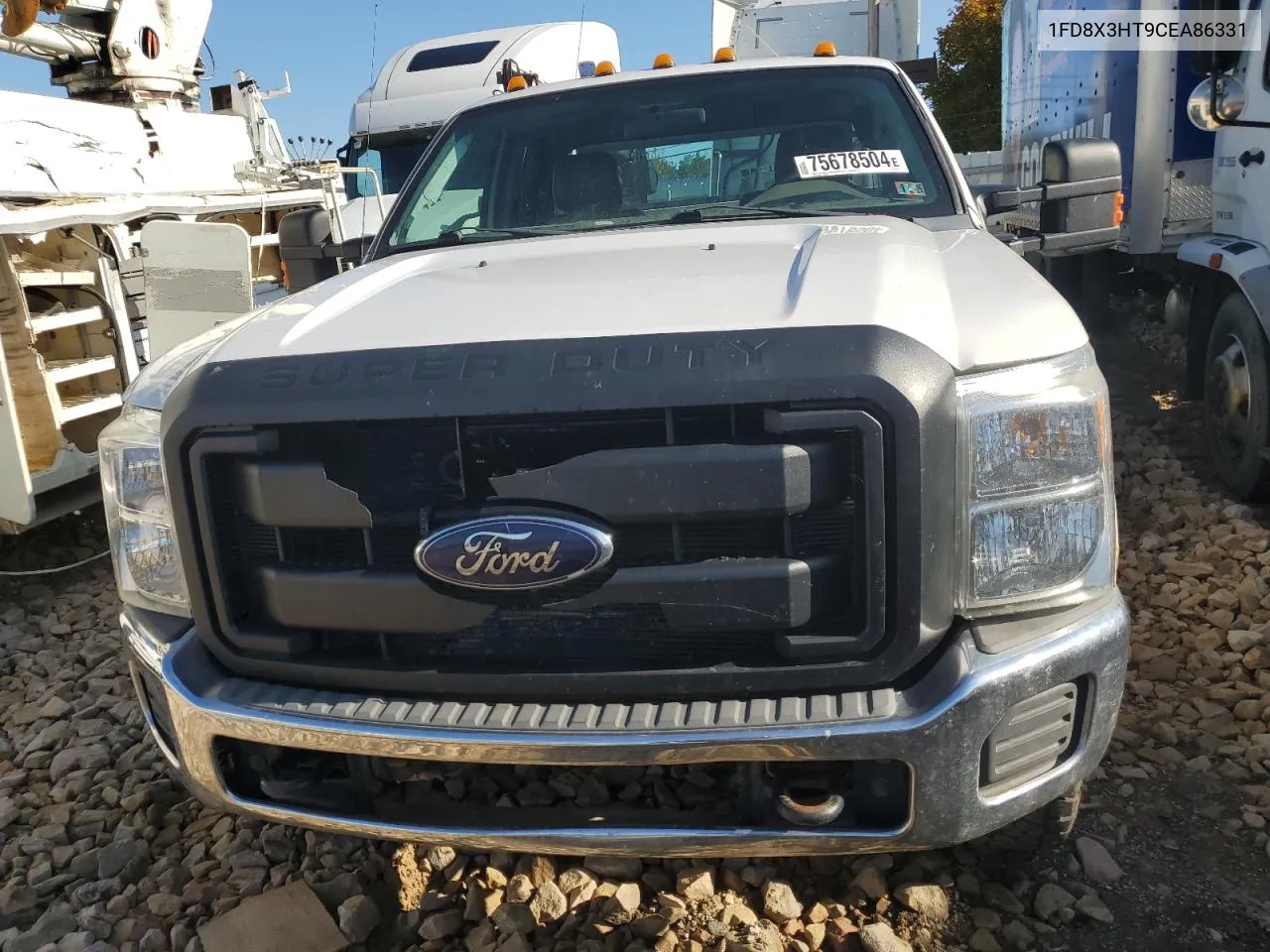 2012 Ford F350 Super Duty VIN: 1FD8X3HT9CEA86331 Lot: 75678504