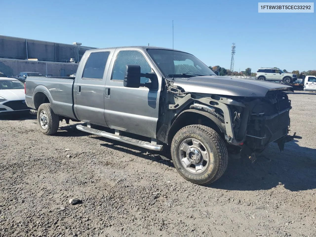 2012 Ford F350 Super Duty VIN: 1FT8W3BT5CEC33292 Lot: 75723954