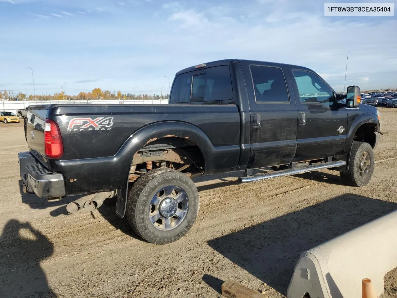 2012 Ford F350 Super Duty VIN: 1FT8W3BT8CEA35404 Lot: 76140384