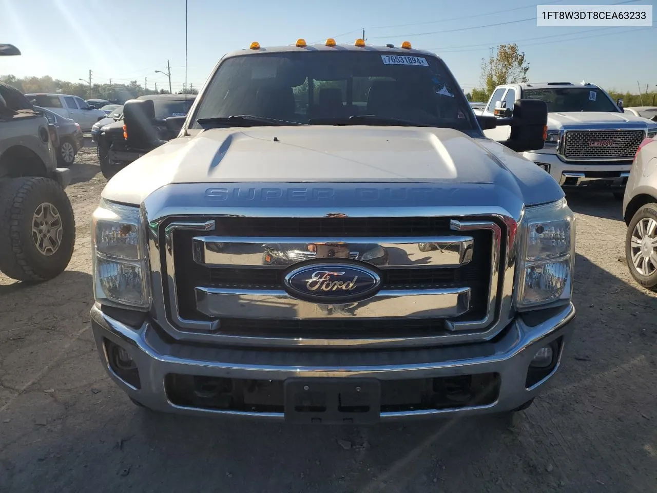 2012 Ford F350 Super Duty VIN: 1FT8W3DT8CEA63233 Lot: 76531894