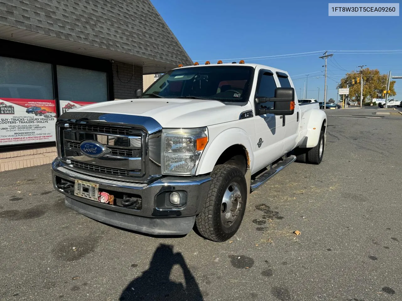 2012 Ford F350 Super Duty VIN: 1FT8W3DT5CEA09260 Lot: 77357224