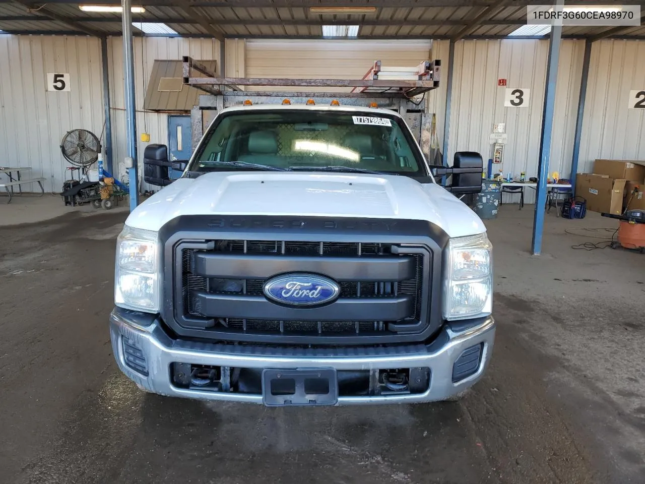 2012 Ford F350 Super Duty VIN: 1FDRF3G60CEA98970 Lot: 77579864