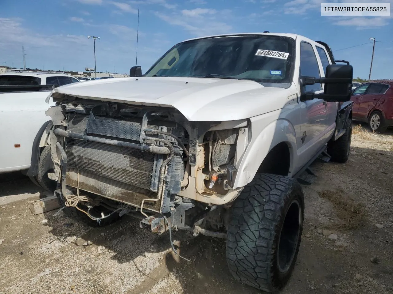 2012 Ford F350 Super Duty VIN: 1FT8W3BT0CEA55825 Lot: 77592284