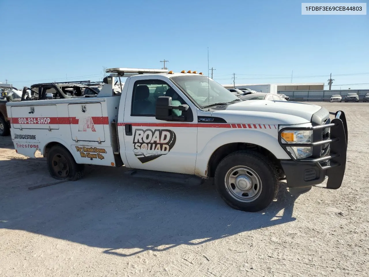 2012 Ford F350 Super Duty VIN: 1FDBF3E69CEB44803 Lot: 77606284