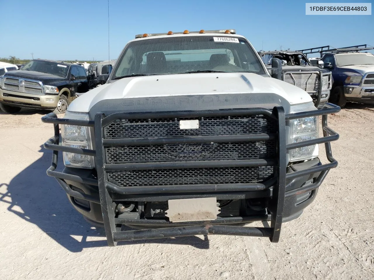 2012 Ford F350 Super Duty VIN: 1FDBF3E69CEB44803 Lot: 77606284