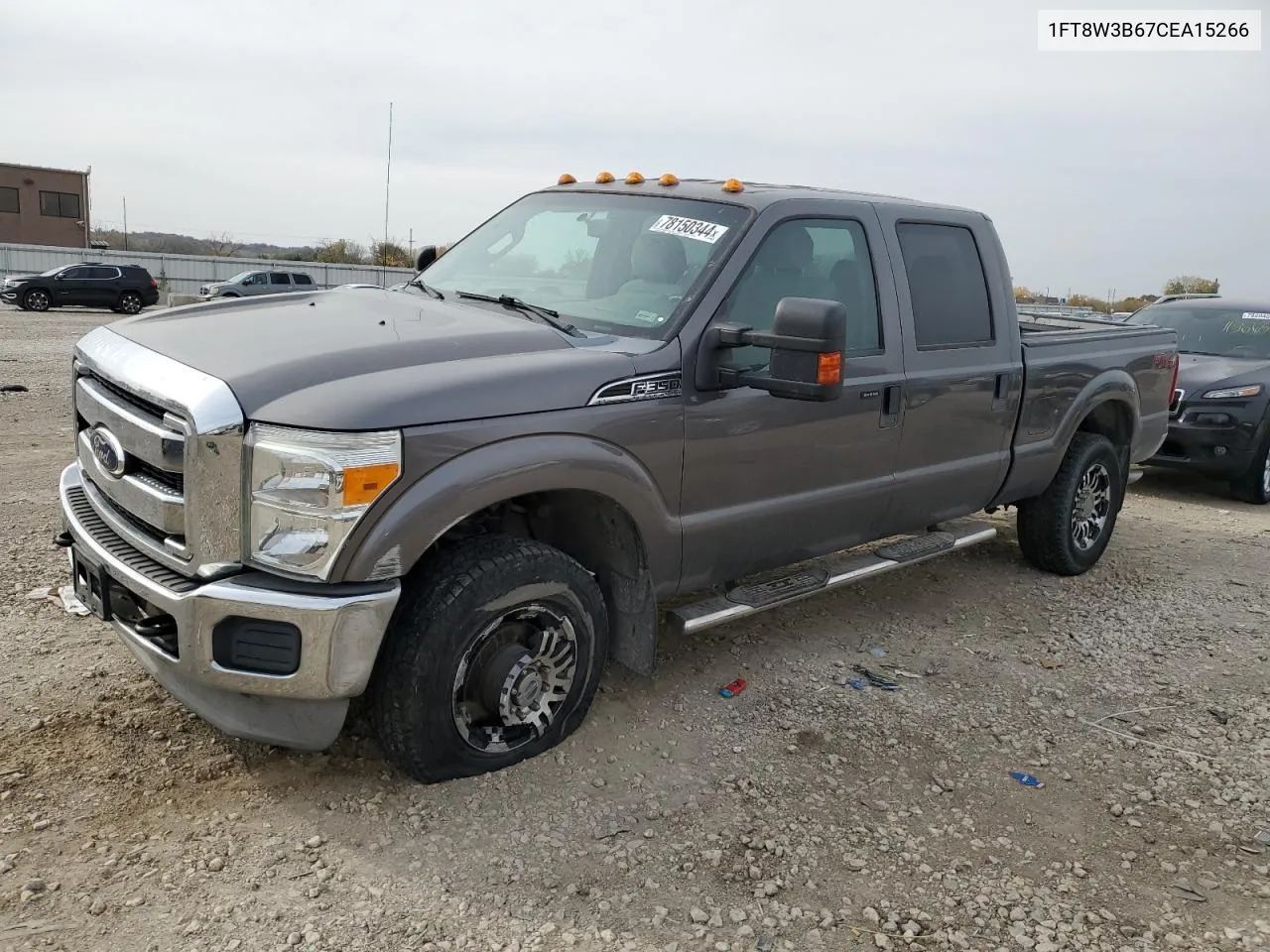 2012 Ford F350 Super Duty VIN: 1FT8W3B67CEA15266 Lot: 78150344