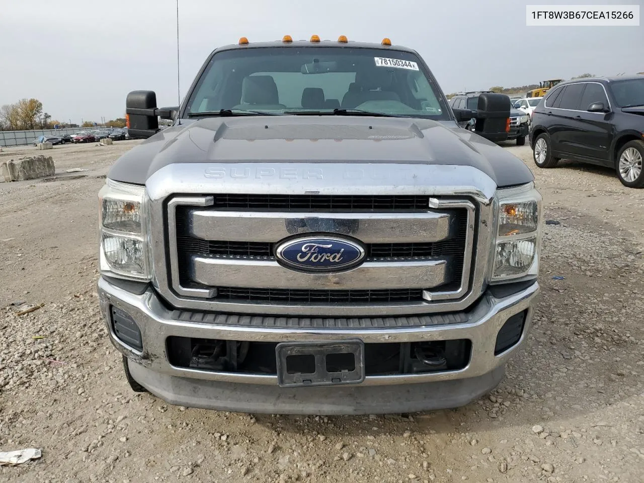 2012 Ford F350 Super Duty VIN: 1FT8W3B67CEA15266 Lot: 78150344