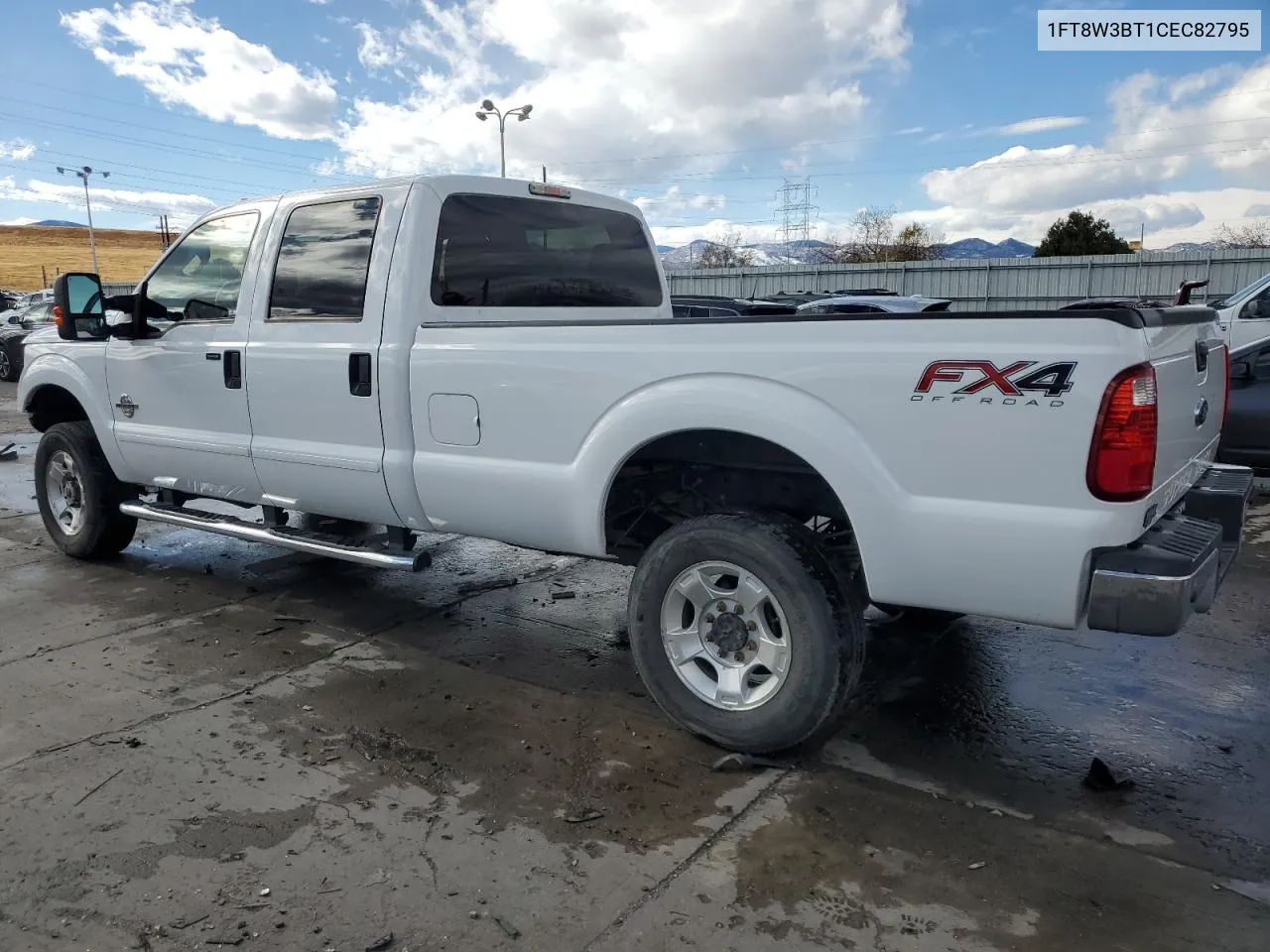 2012 Ford F350 Super Duty VIN: 1FT8W3BT1CEC82795 Lot: 78431524