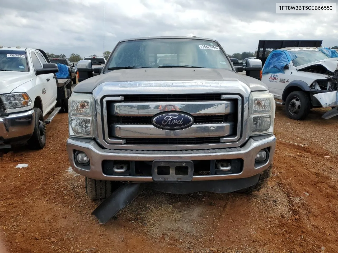 2012 Ford F350 Super Duty VIN: 1FT8W3BT5CEB66550 Lot: 78529464