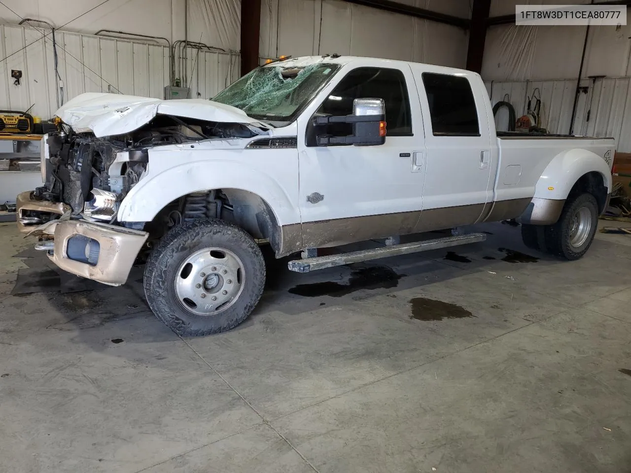 2012 Ford F350 Super Duty VIN: 1FT8W3DT1CEA80777 Lot: 78736304