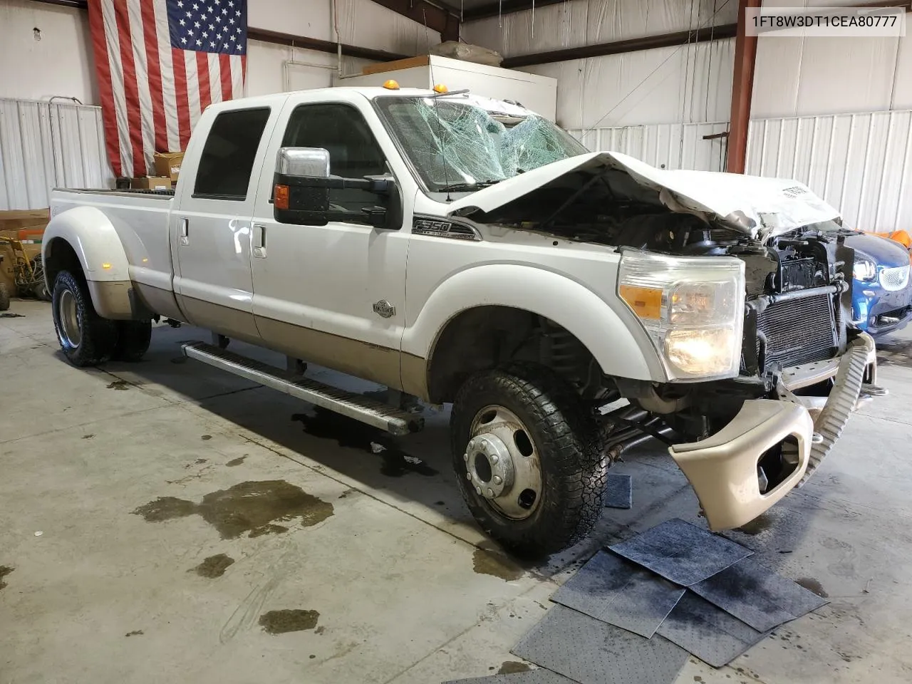 2012 Ford F350 Super Duty VIN: 1FT8W3DT1CEA80777 Lot: 78736304