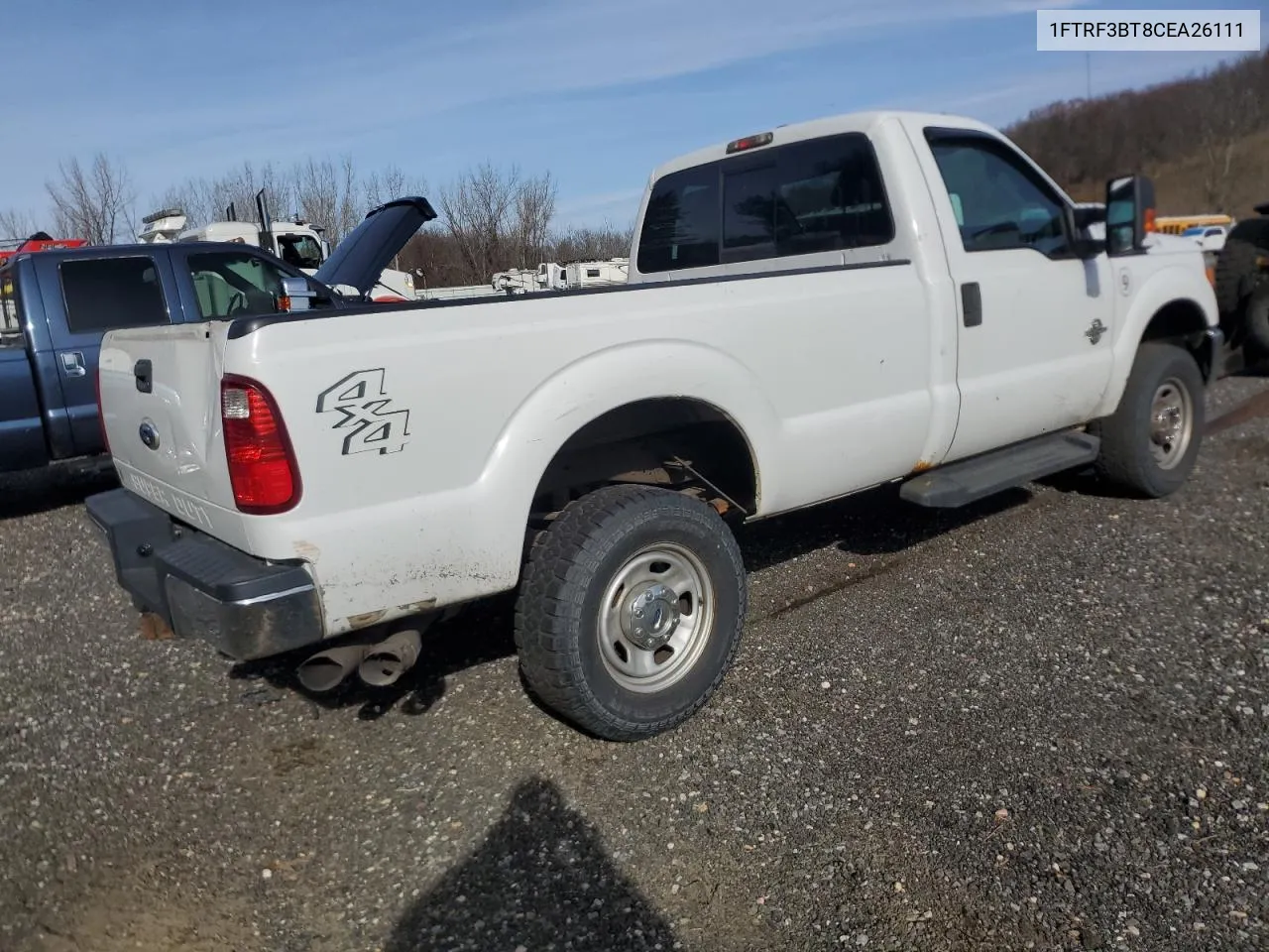 2012 Ford F350 Super Duty VIN: 1FTRF3BT8CEA26111 Lot: 80916814