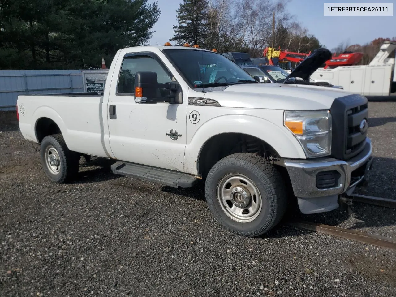 2012 Ford F350 Super Duty VIN: 1FTRF3BT8CEA26111 Lot: 80916814