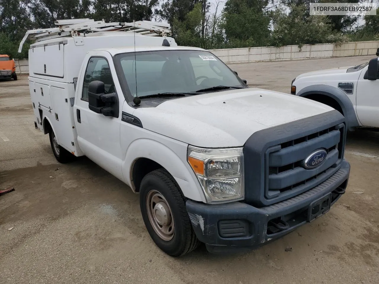 2013 Ford F350 Super Duty VIN: 1FDRF3A68DEB92587 Lot: 55273554