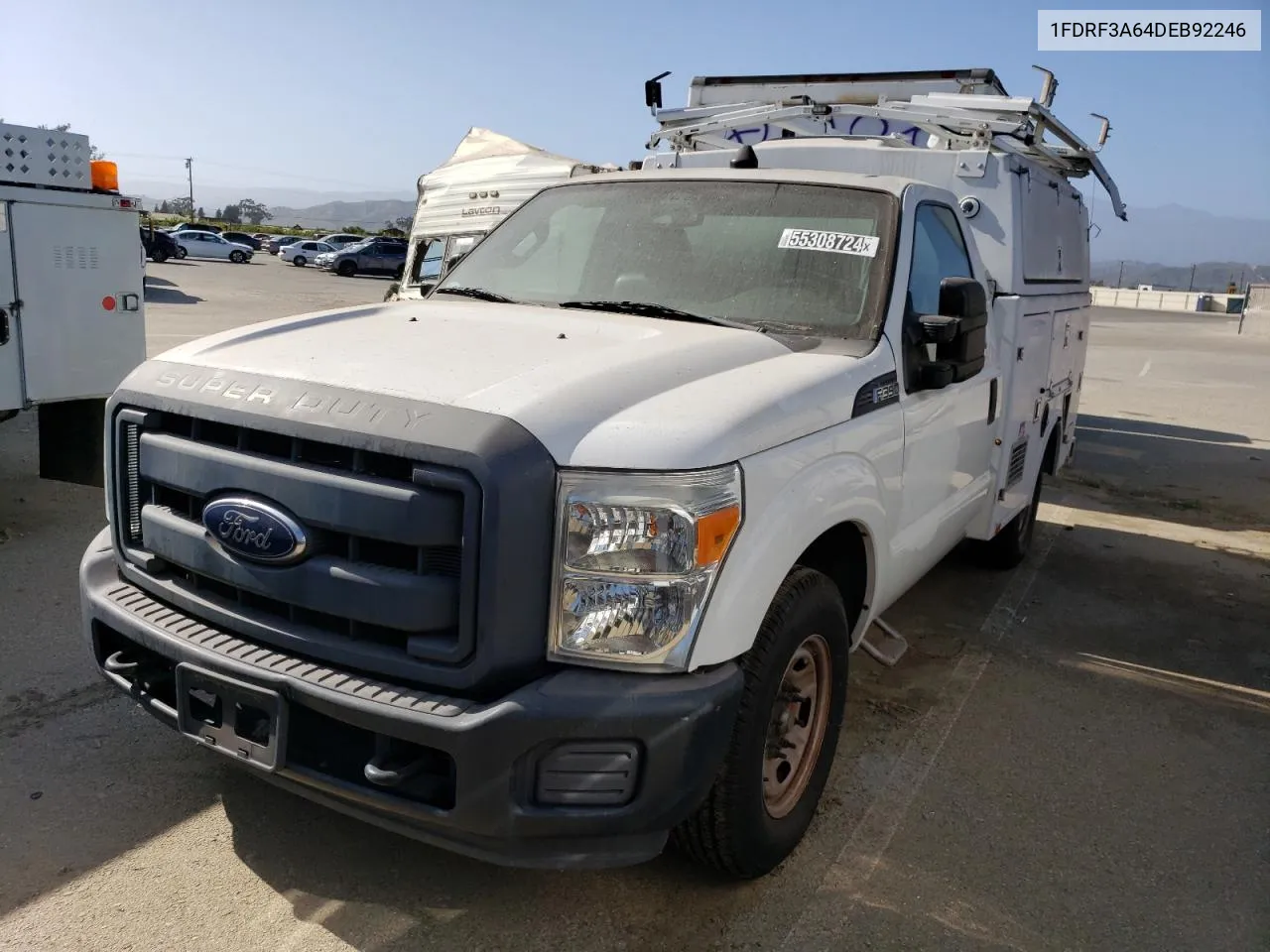 2013 Ford F350 Super Duty VIN: 1FDRF3A64DEB92246 Lot: 55308724