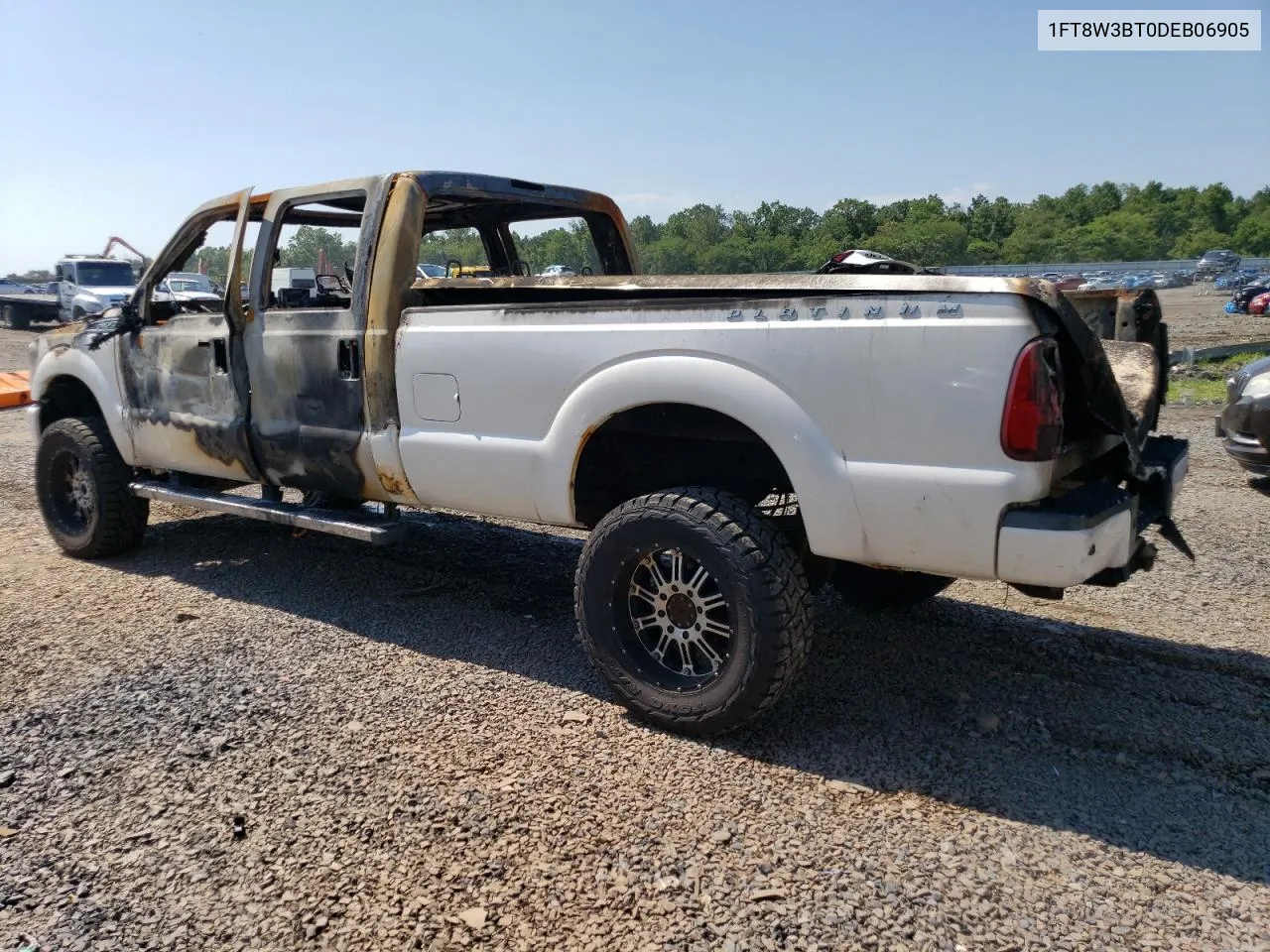 2013 Ford F350 Super Duty VIN: 1FT8W3BT0DEB06905 Lot: 62661854