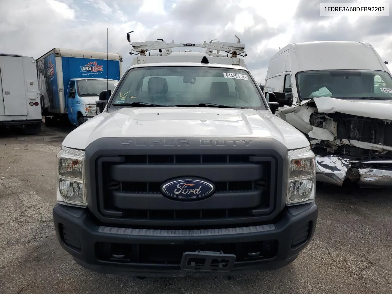 2013 Ford F350 Super Duty VIN: 1FDRF3A68DEB92203 Lot: 64439474