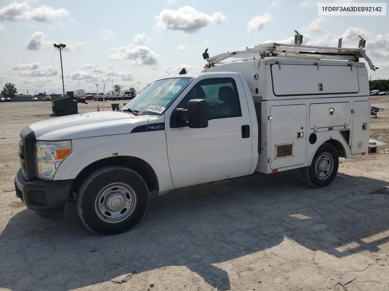 2013 Ford F350 Super Duty VIN: 1FDRF3A63DEB92142 Lot: 64439484