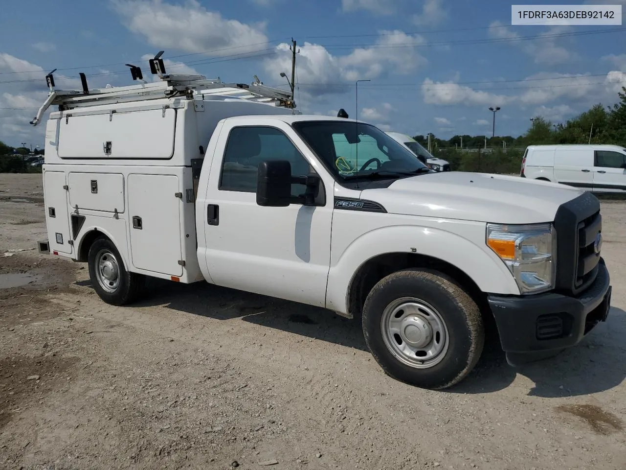 2013 Ford F350 Super Duty VIN: 1FDRF3A63DEB92142 Lot: 64439484