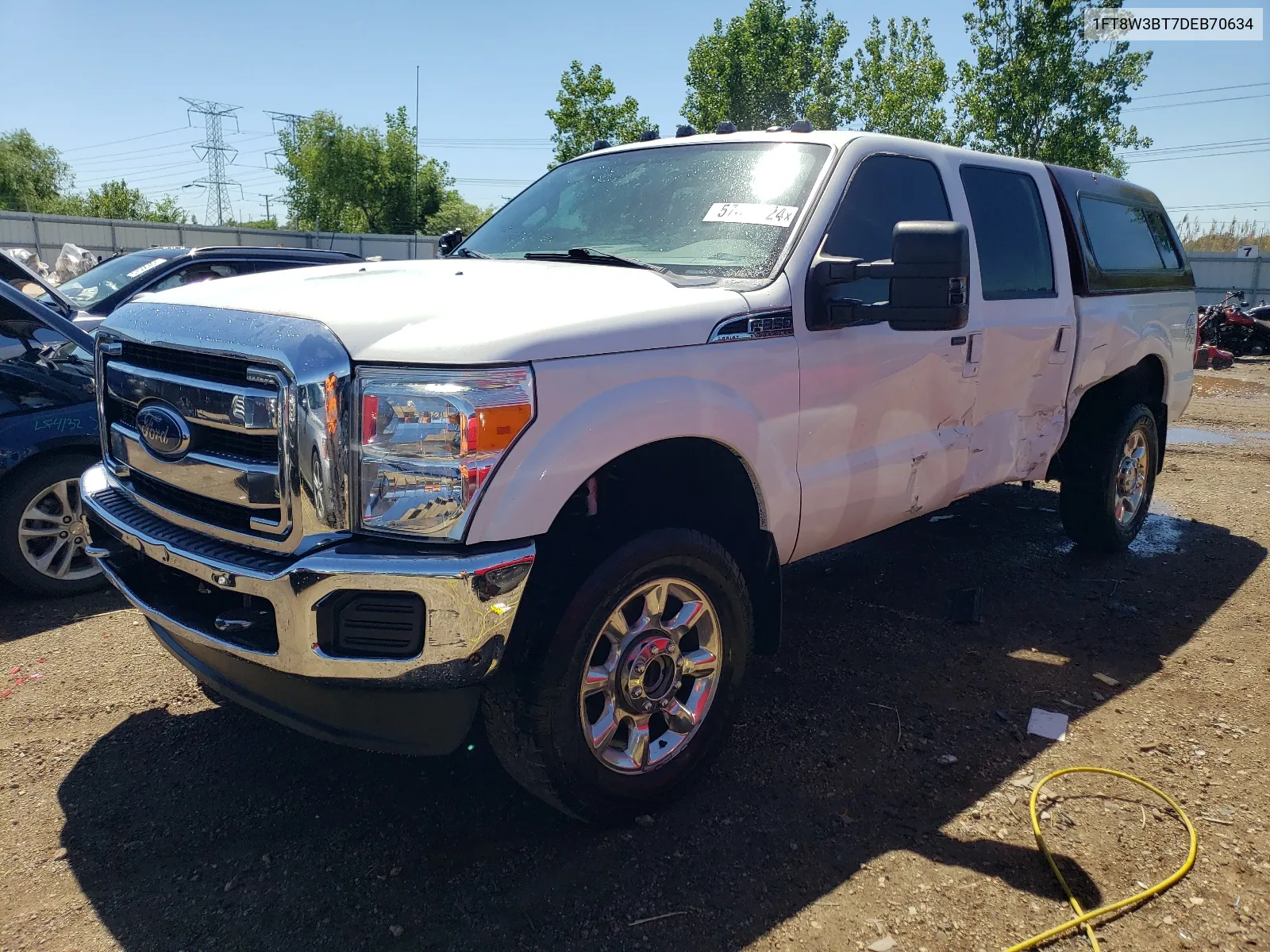 2013 Ford F350 Super Duty VIN: 1FT8W3BT7DEB70634 Lot: 67242694