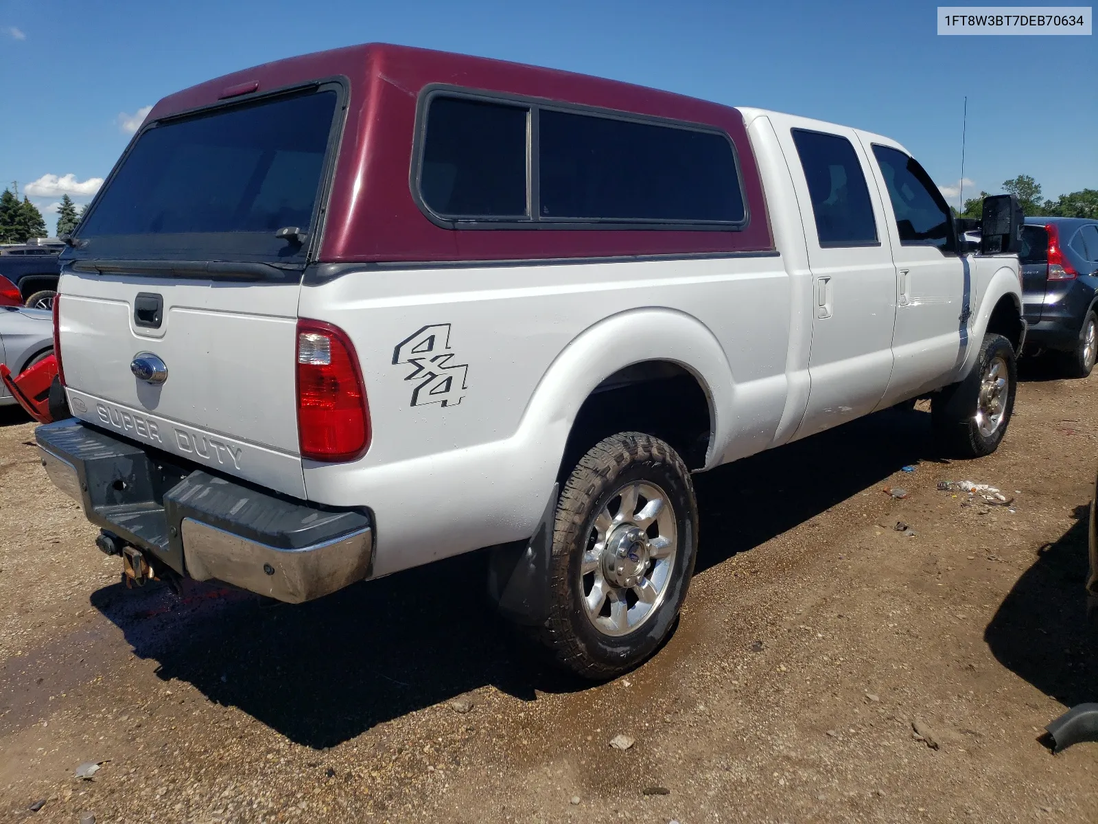 1FT8W3BT7DEB70634 2013 Ford F350 Super Duty