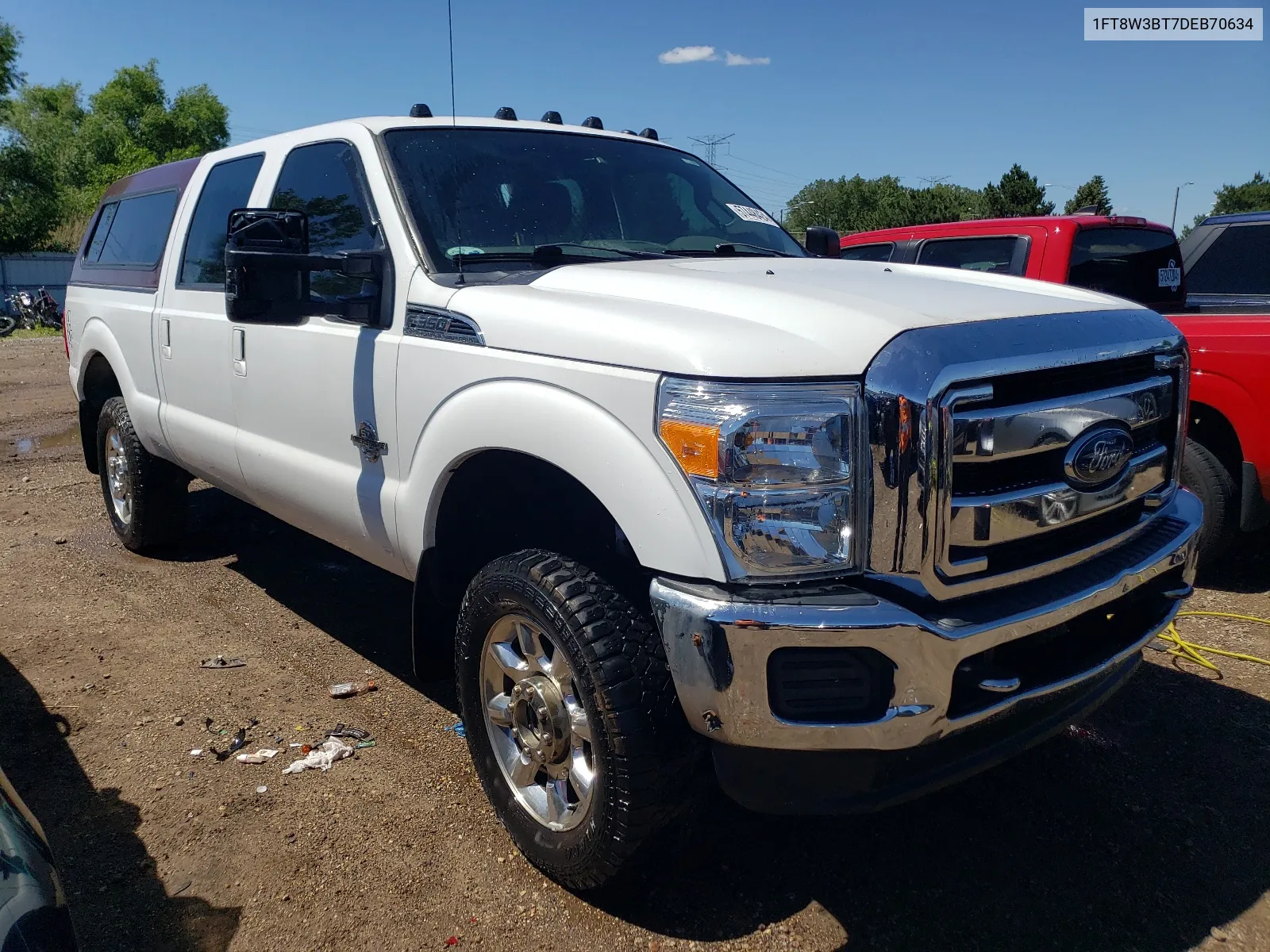 2013 Ford F350 Super Duty VIN: 1FT8W3BT7DEB70634 Lot: 67242694